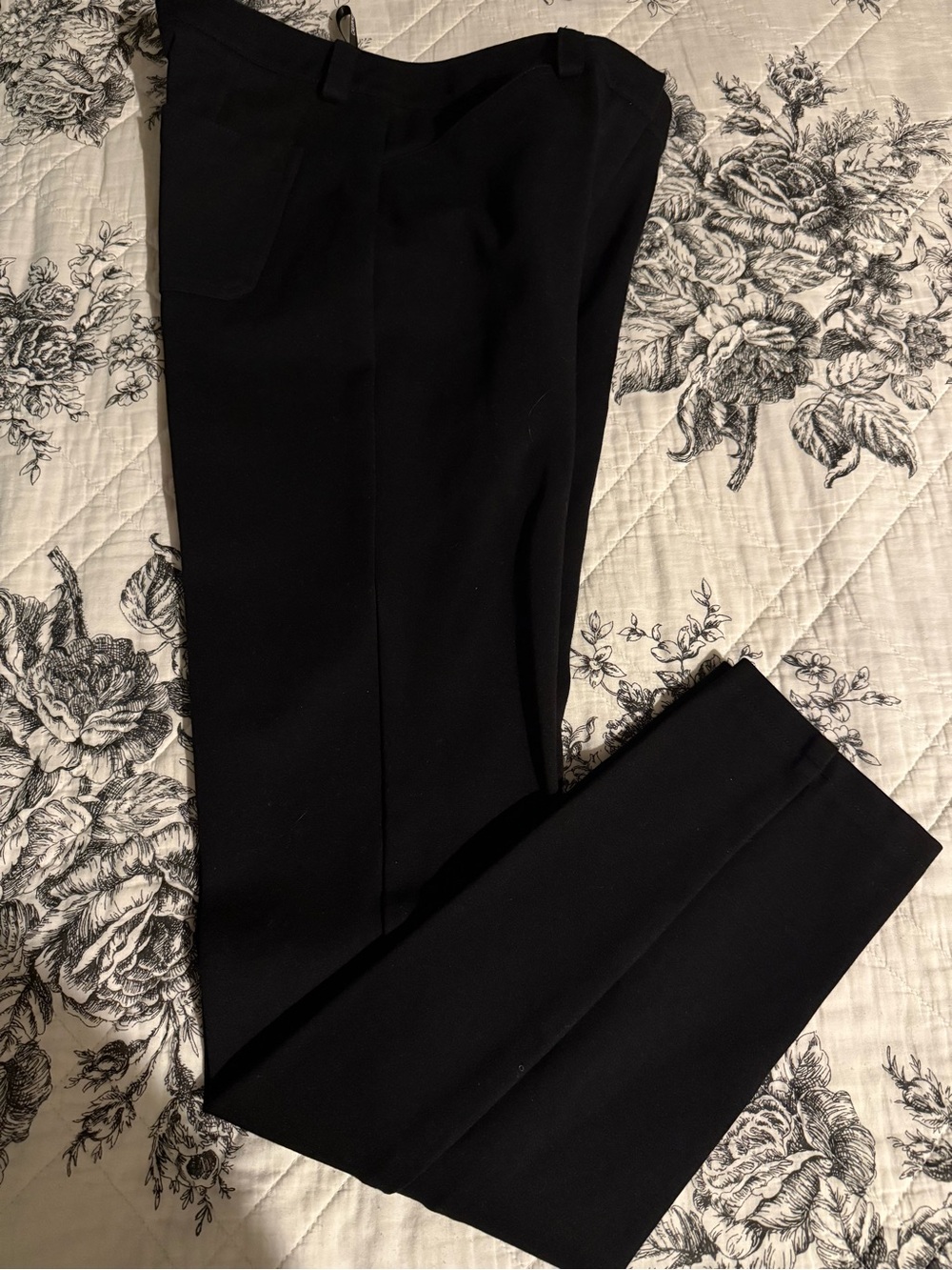 Calvin Klein Black Women's Dress Trousers